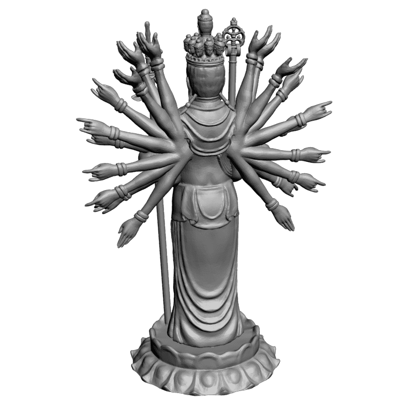 картинка Бодхисаттва Авалокитешвара (мульти силы) V9-080 3D-STL.COM