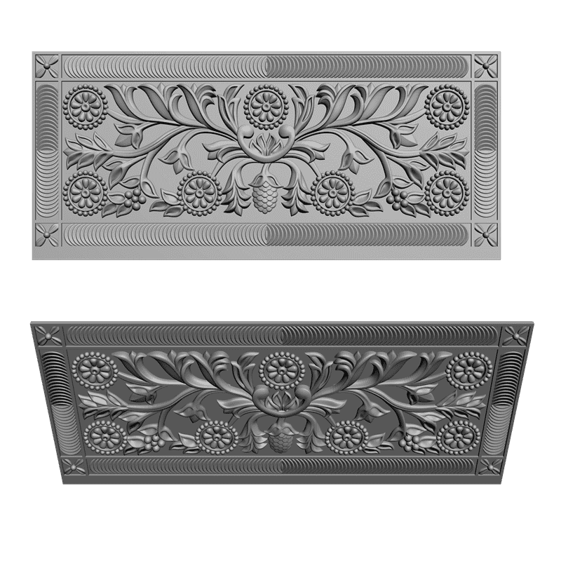 картинка Шкатулка 5 деталей P4-211 3D-STL.COM