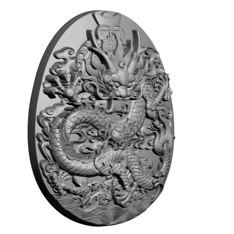 картинка Дракон RY5-058 3D-STL.COM