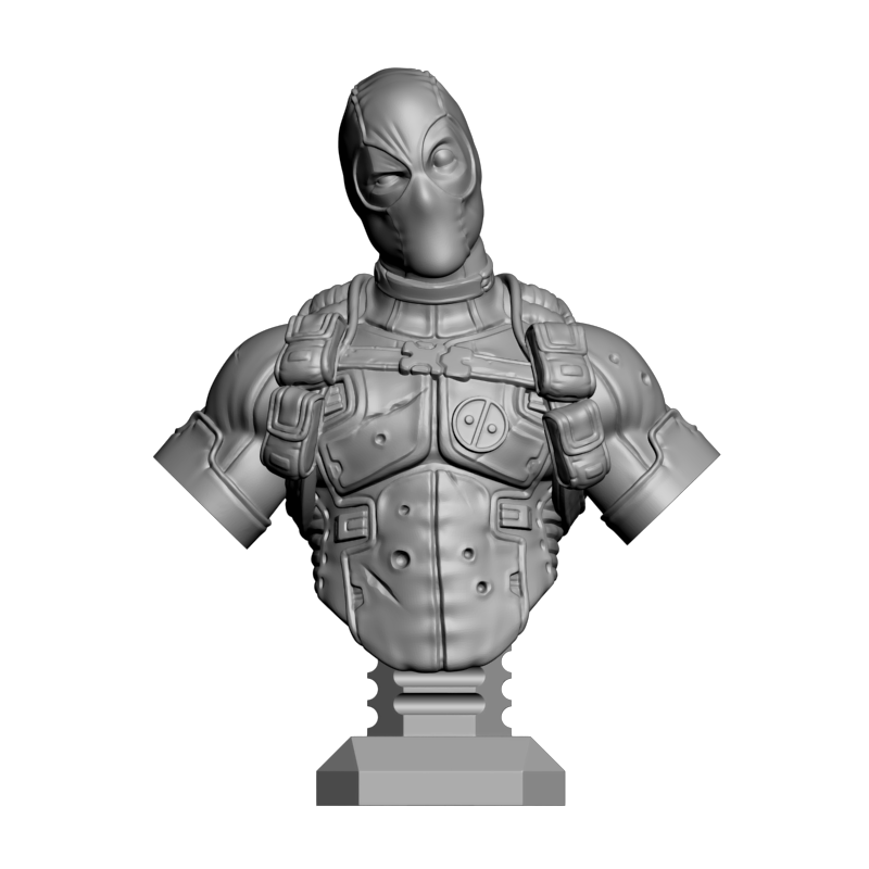 картинка Детпул L2-108 3D-STL.COM