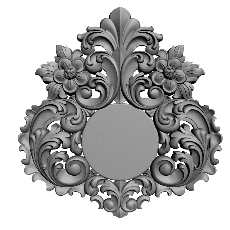 картинка Накладка декоративная D10-227 3D-STL.COM
