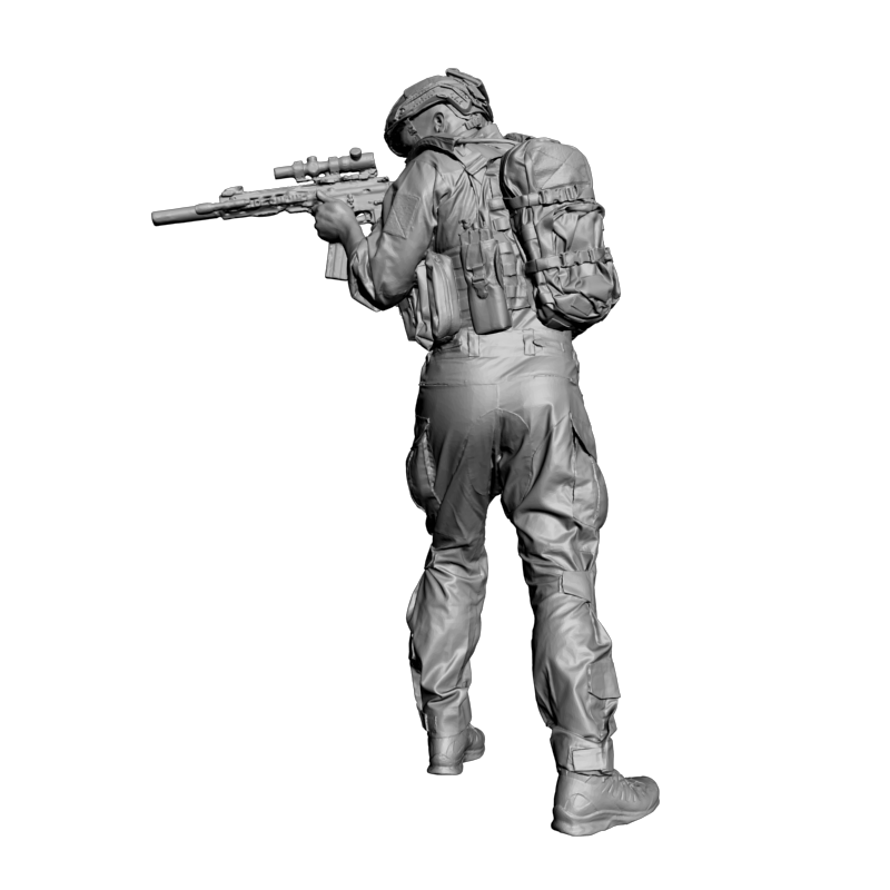 картинка Эталонная поза для стрельбы L3-394 3D-STL.COM