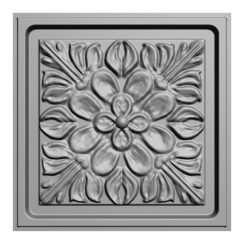 картинка Розетка резная D16-105 3D-STL.COM