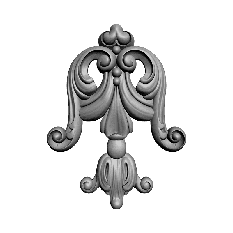 картинка Накладка резная D10-047 3D-STL.COM