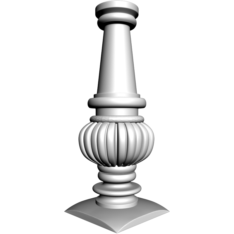 картинка Балясина D2-137 3D-STL.COM