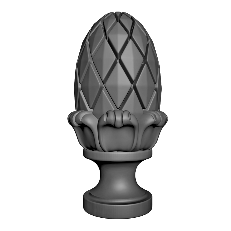 картинка Шар резной декоративный D20-032 3D-STL.COM