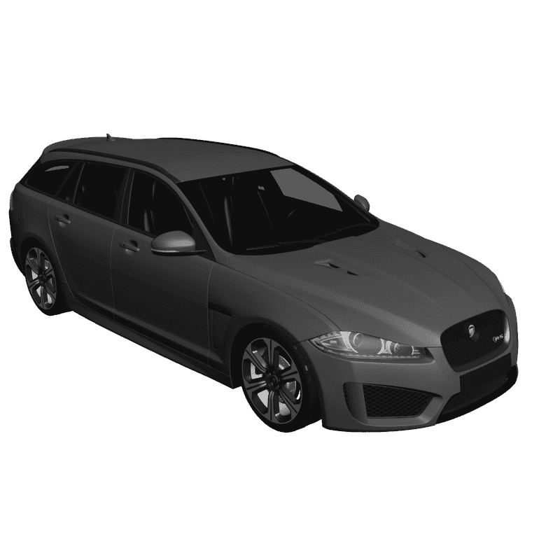картинка Jaguar XFR-S Sportbrake 2015 RT3-033 3D-STL.COM