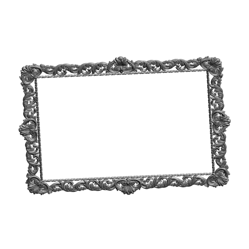 картинка Рама резная D14-515 3D-STL.COM