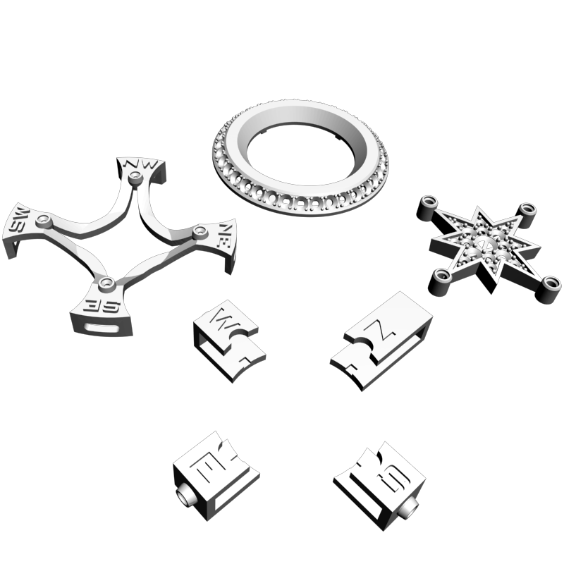 картинка Набор деталей RY6-052 3D-STL.COM