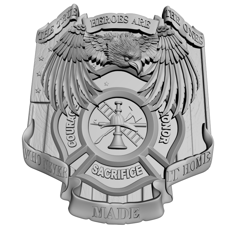 картинка Щит Пожарного RG3-096 3D-STL.COM