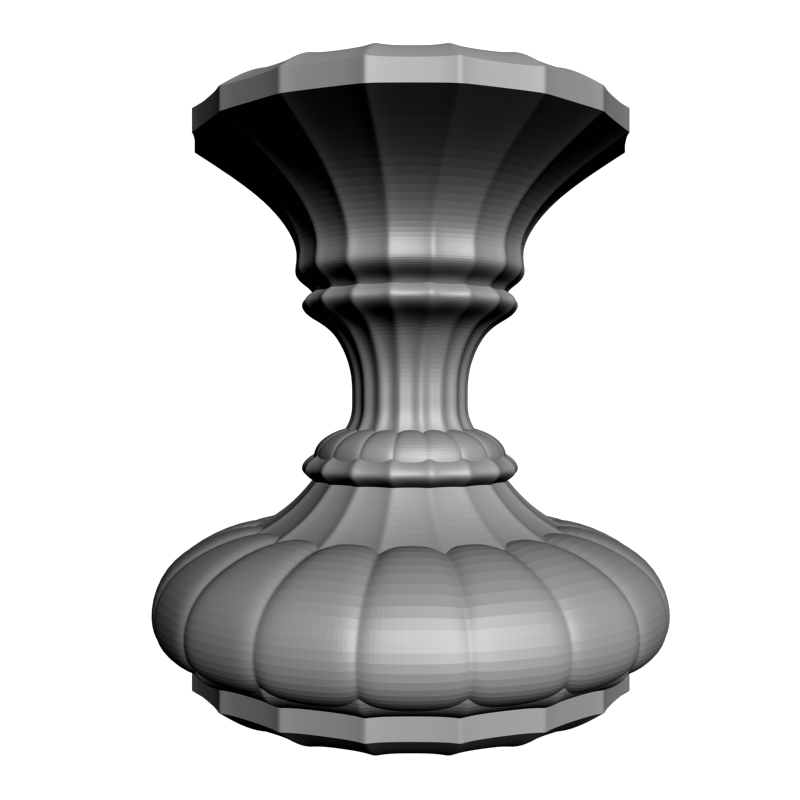 картинка Ваза H5-145 3D-STL.COM