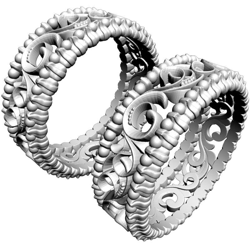 картинка Кольцо RY2-137 3D-STL.COM