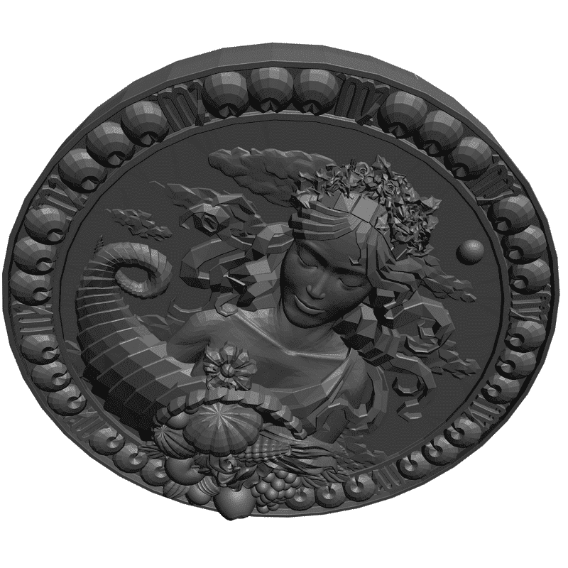 картинка Дева P1-004 3D-STL.COM