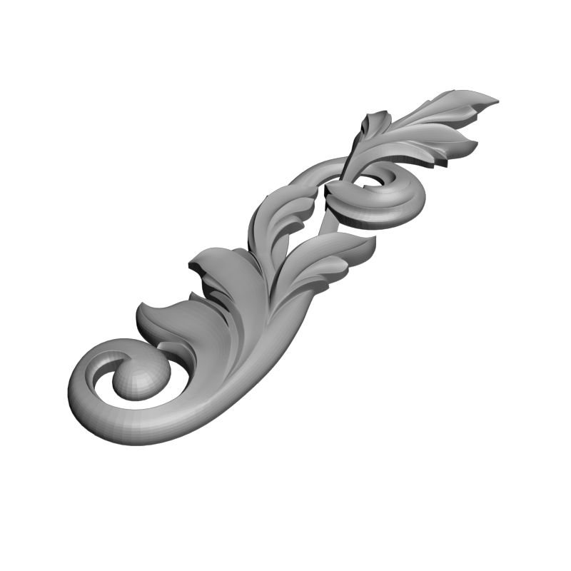 картинка Накладка декоративная D10-350 3D-STL.COM