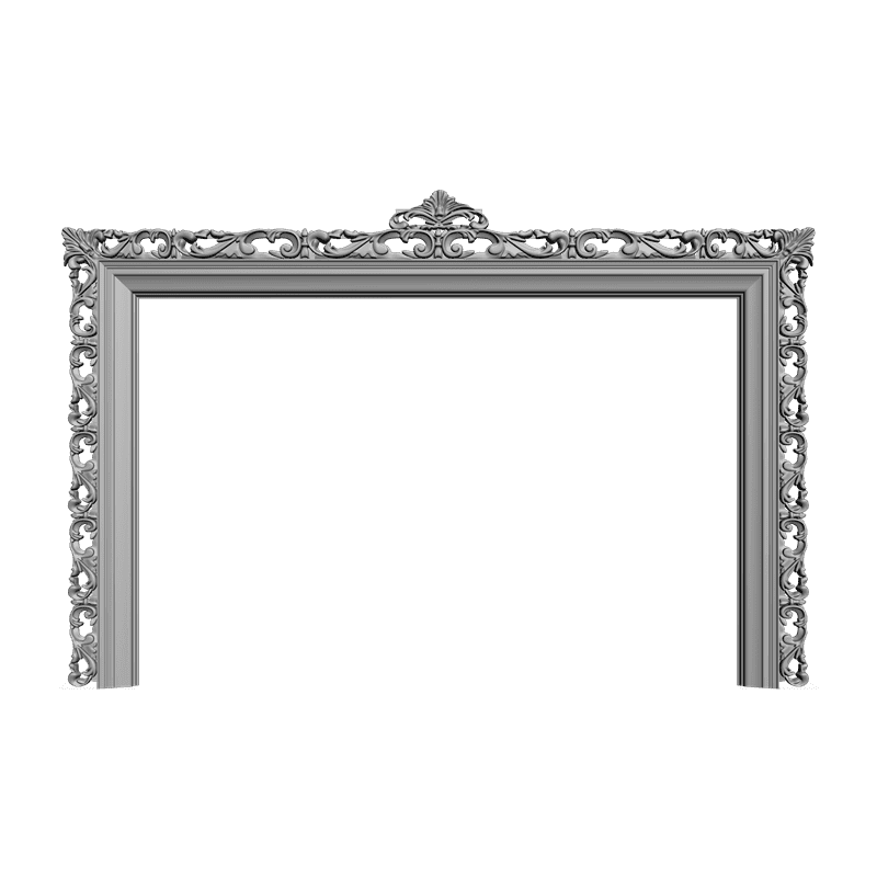 картинка Рама резная D14-195 3D-STL.COM