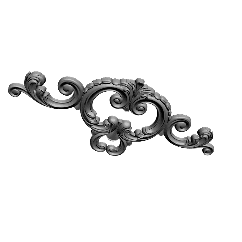 картинка Накладка резная D10-163 3D-STL.COM