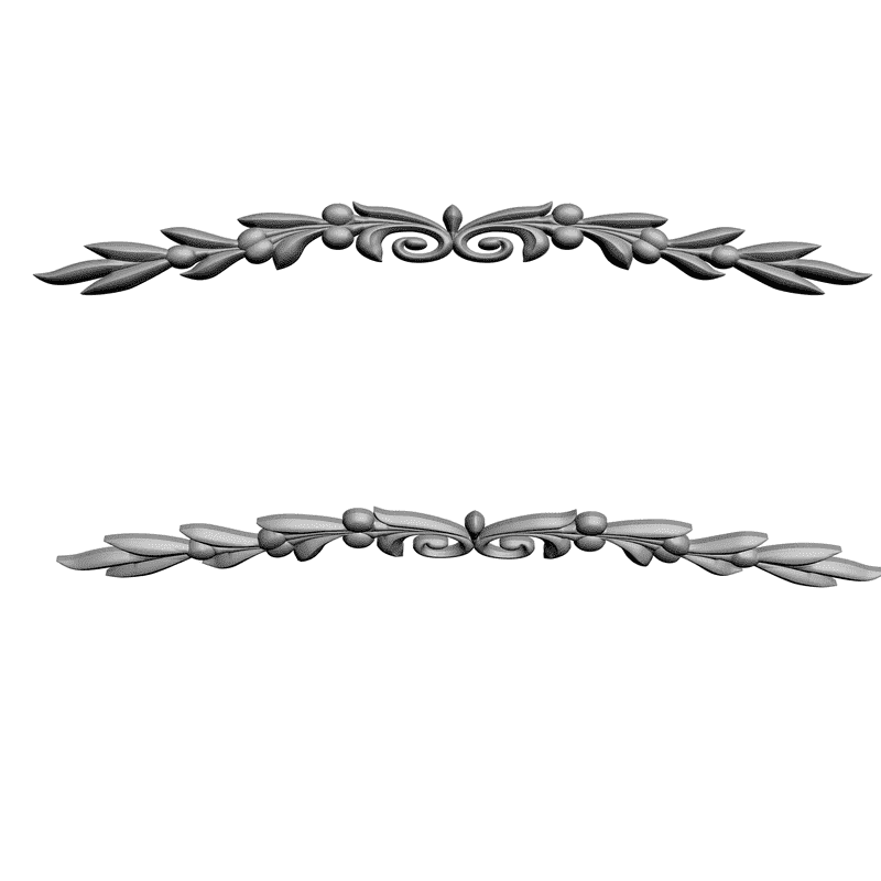 картинка Накладка резная D10-003 3D-STL.COM