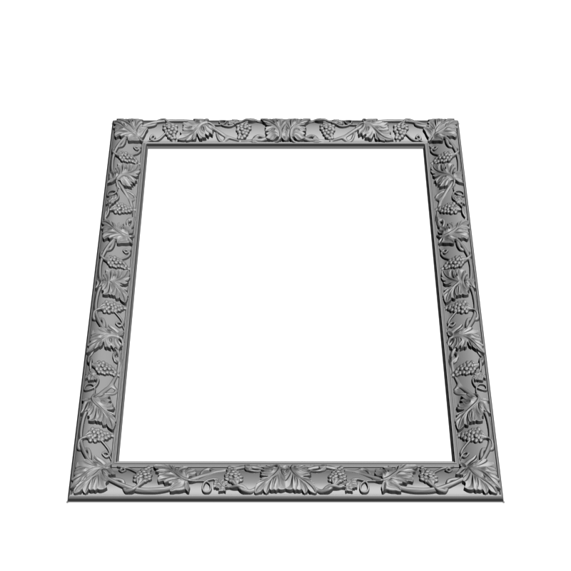картинка Рама резная D14-554 3D-STL.COM