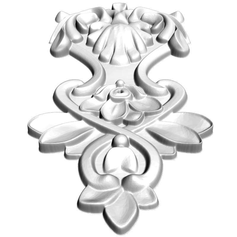 картинка Накладка резная D10-270 3D-STL.COM