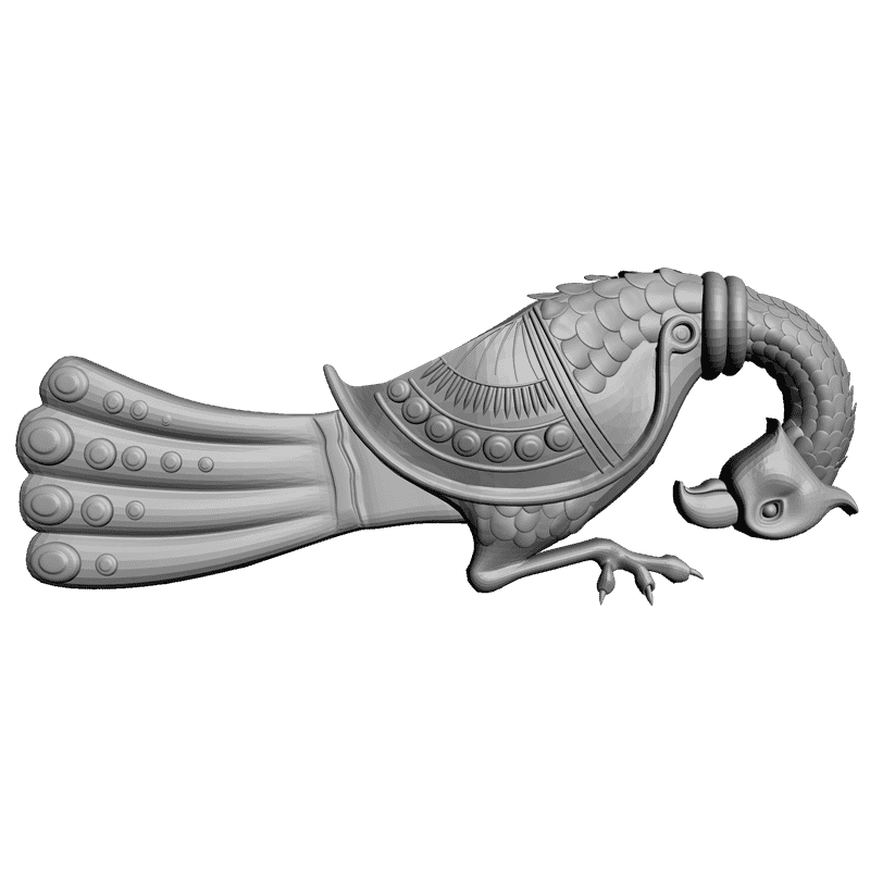 картинка Павлин F3-036 3D-STL.COM