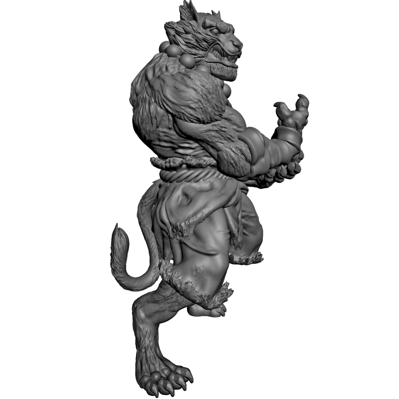 картинка Табакси Монах PI1-452 3D-STL.COM
