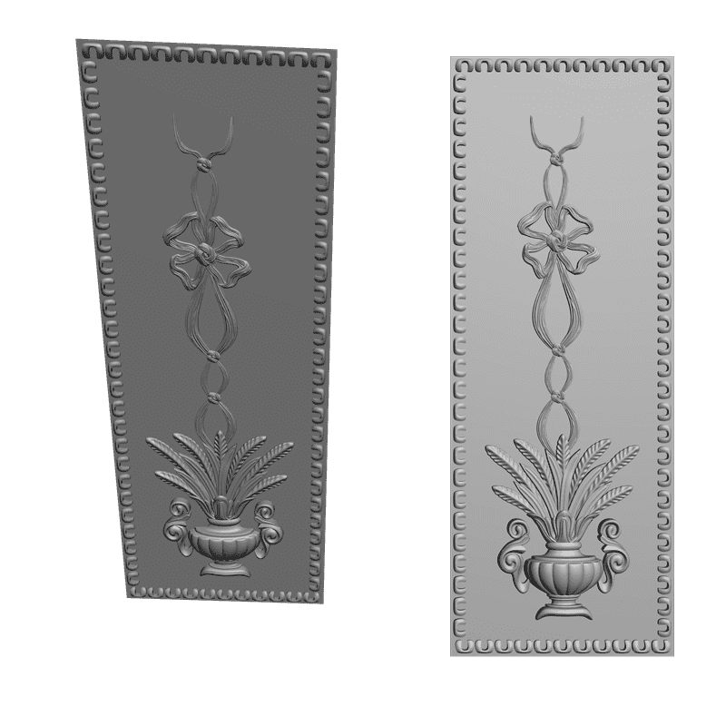 картинка Панель резная D11-016 3D-STL.COM