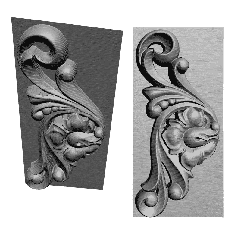 картинка Накладка резная D10-115 3D-STL.COM