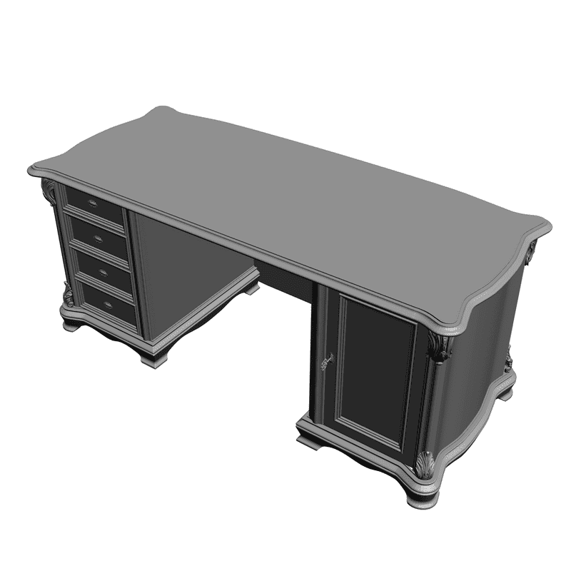 картинка Стол письменный M8-001 3D-STL.COM