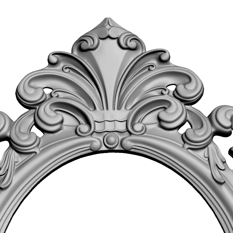 картинка Рама резная D14-507 3D-STL.COM