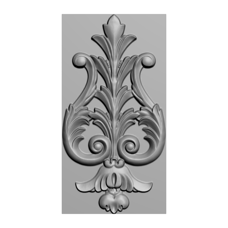 картинка Резная накладка D10-333 3D-STL.COM