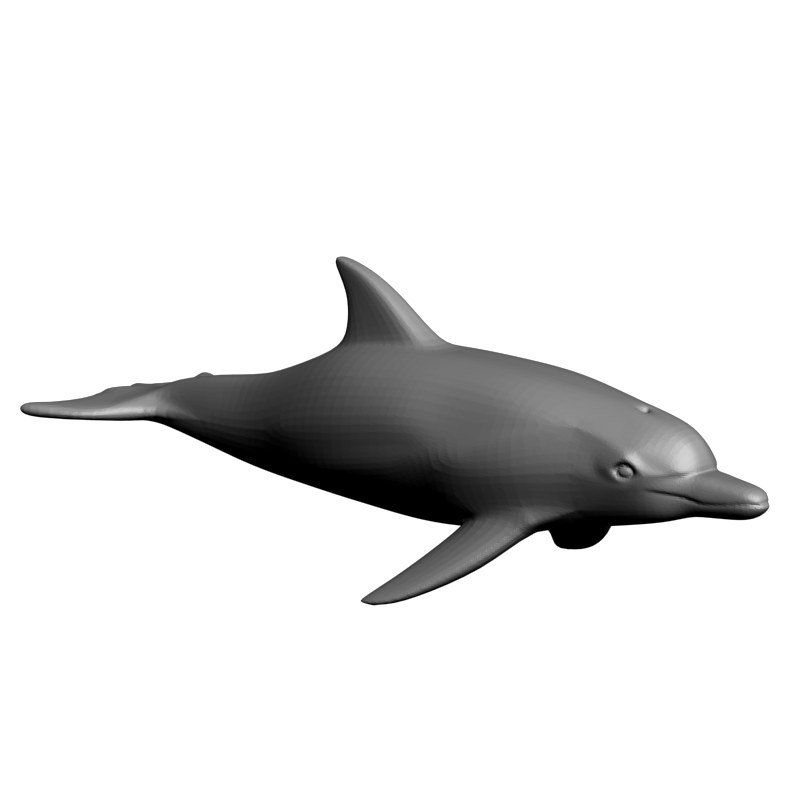 картинка Дельфин F5-034 3D-STL.COM