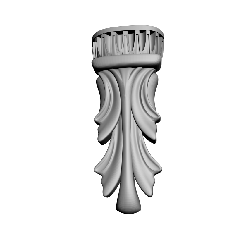 картинка Кронштейн резной D9-220 3D-STL.COM