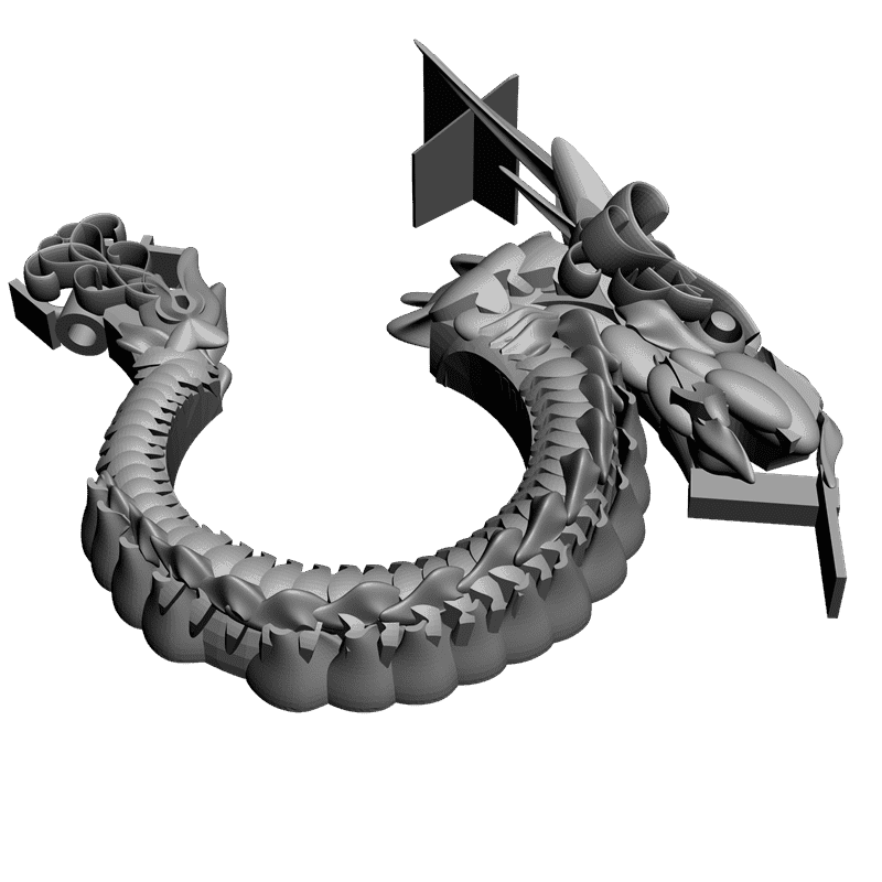 картинка Дракон RY7-001 3D-STL.COM