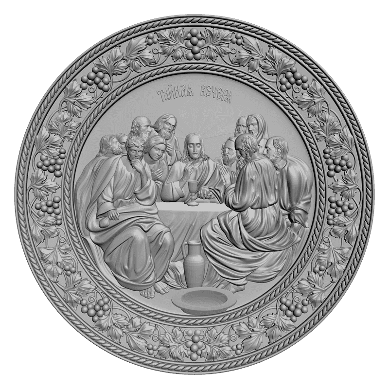 картинка Тайная Вечерня V3-172 3D-STL.COM
