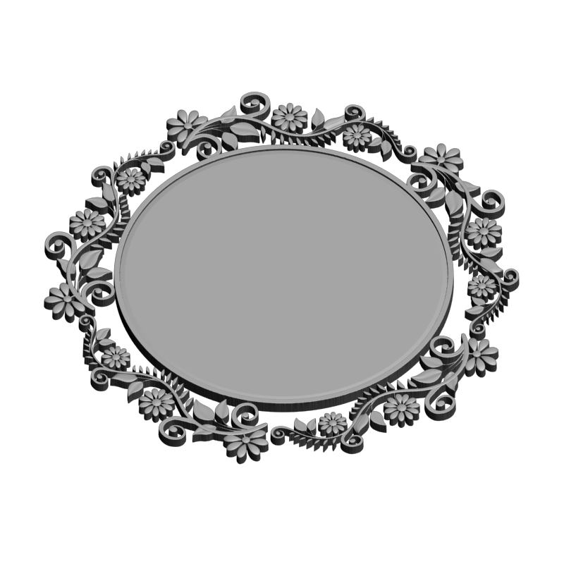 картинка Рамка резная D14-615 3D-STL.COM