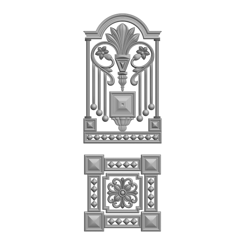 картинка Накладка на двери H3-114 3D-STL.COM