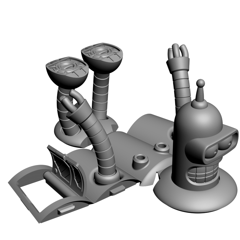 картинка Bender P4-511 3D-STL.COM