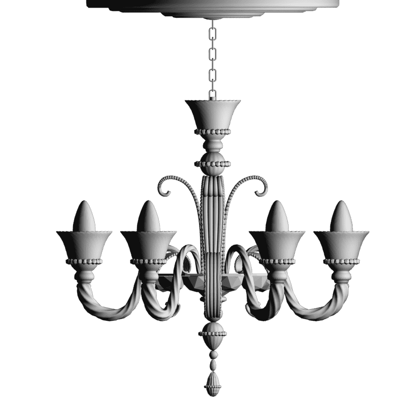 картинка Люстра H6-028 3D-STL.COM