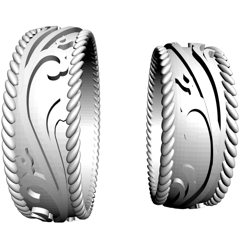 картинка Кольцо RY2-134 3D-STL.COM