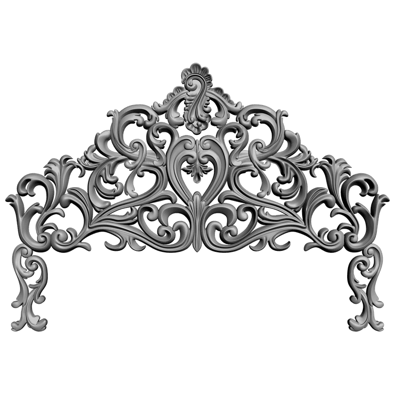 картинка Кровать M4-023 3D-STL.COM