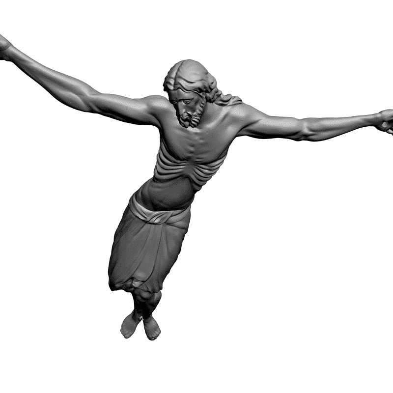 картинка Распятие V7-005 3D-STL.COM