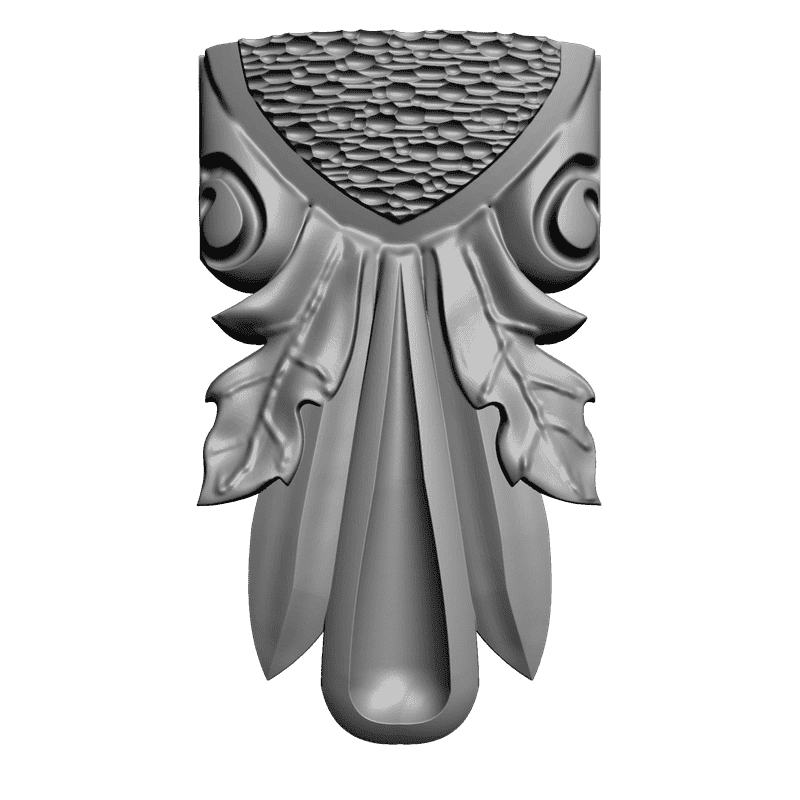 картинка Кронштейн резной D9-060 3D-STL.COM