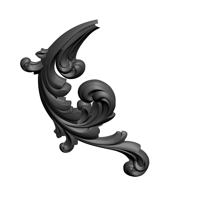картинка Накладка декоративная D10-349 3D-STL.COM