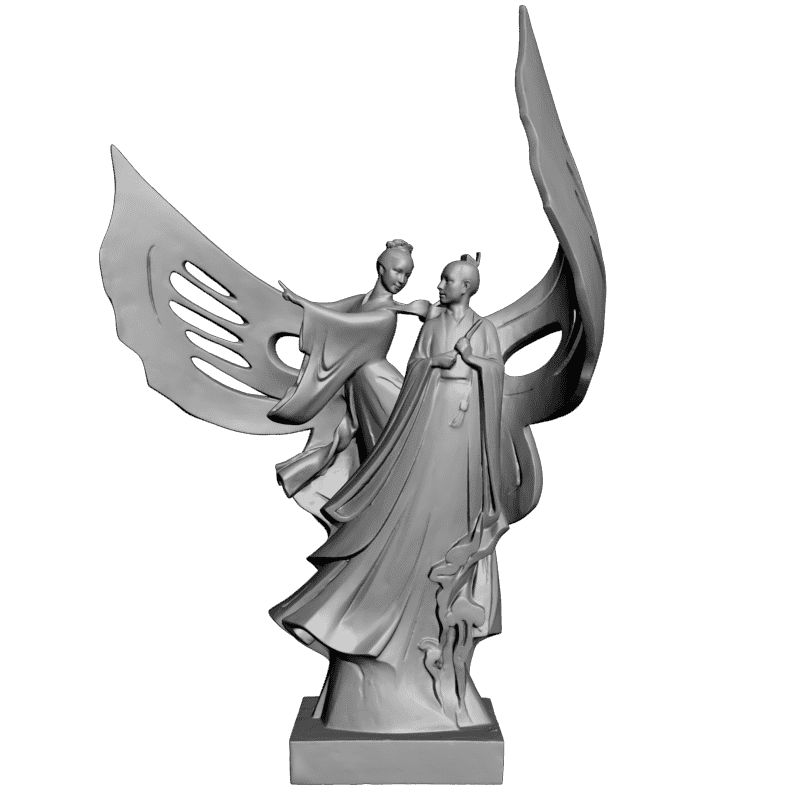 картинка Два ангела V1-051 3D-STL.COM