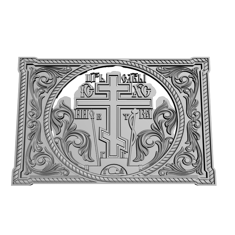 картинка Панель с крестом V9-149 3D-STL.COM