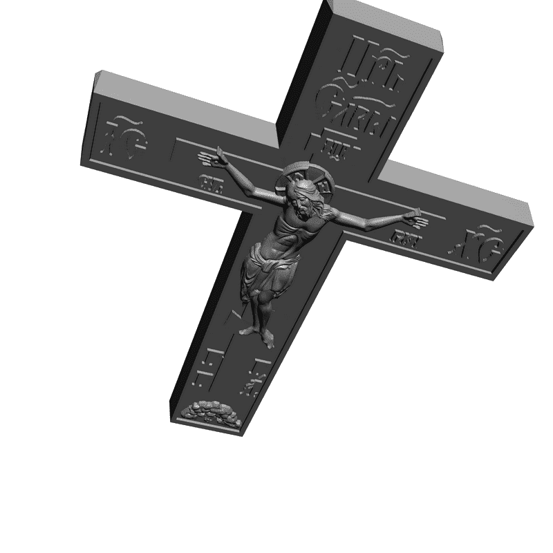 картинка Крест V5-003 3D-STL.COM
