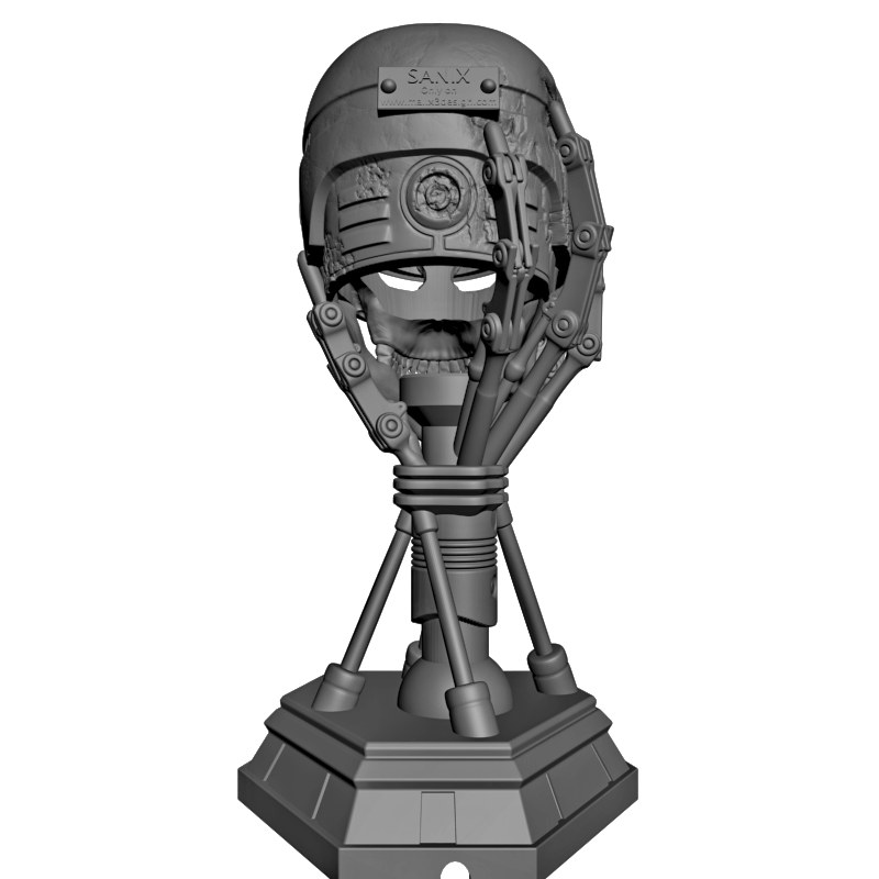 картинка Смерть робо на подставке P4-487 3D-STL.COM