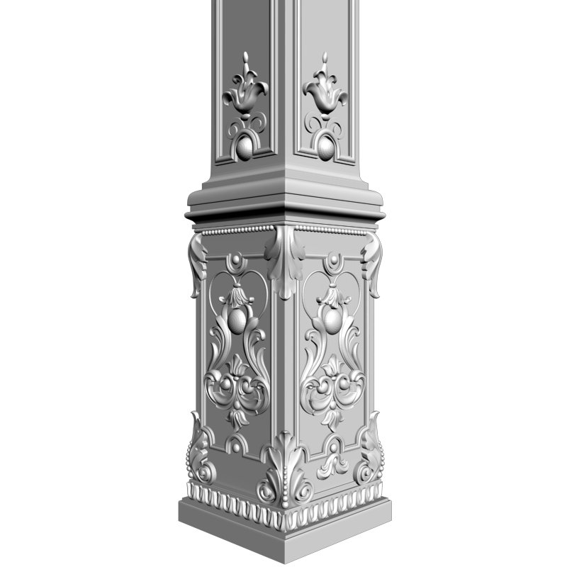 картинка Столб заходной D17-056 3D-STL.COM