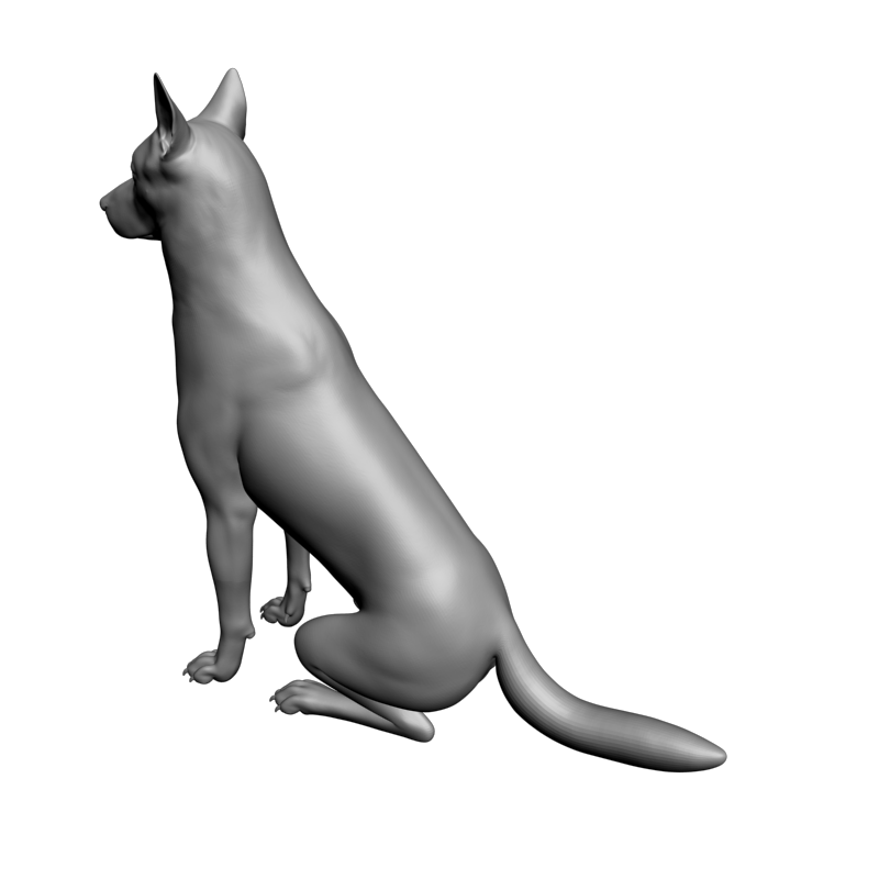 картинка Овчарка F1-291 3D-STL.COM