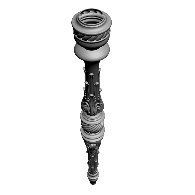 картинка Ножка мебельная M6-086 3D-STL.COM